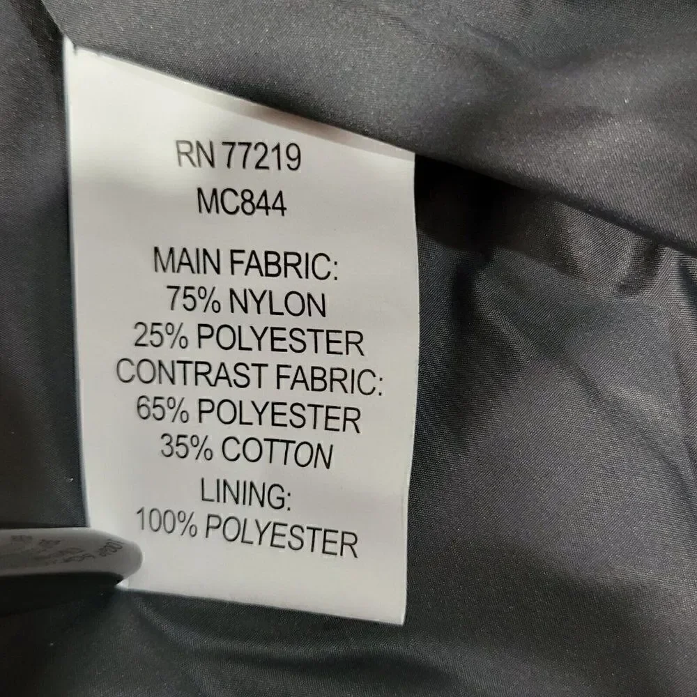 Timeless Elements‎ for McDonalds Puffer Vest Adult Small Employee Gray Full Zip
